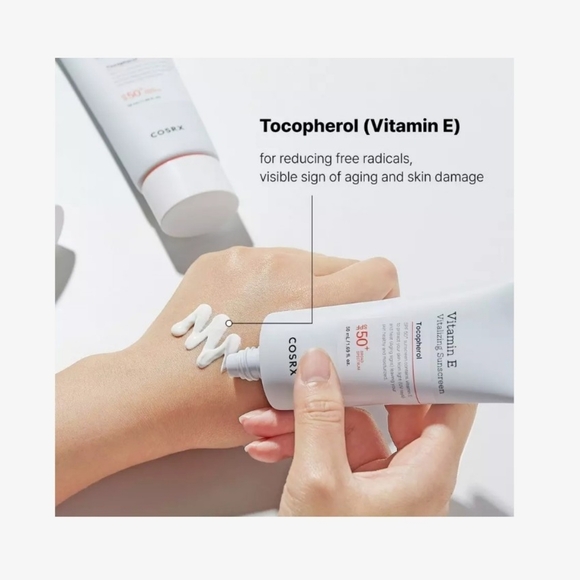 COSRX Vitamin E Sunscreen SPF 50+ - Picture 3 of 3